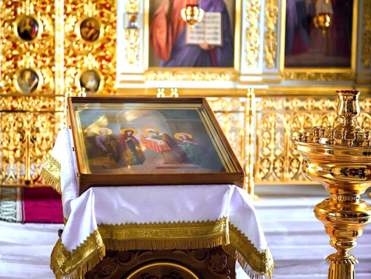 Престольный праздник в Сретенском храме