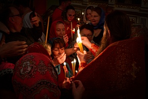 Христос Воскресе! Пасха Господня в Николо-Пешношском монастыре