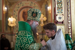 Престольный праздник в Николо-Пешношском монастыре Сергиево-Посадской епархии