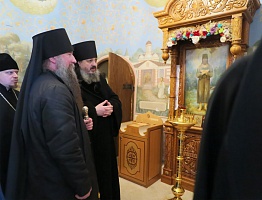 Николо-Пешношский монастырь впервые посетил наместник Троице-Сергиевой лавры епископ Сергиево-Посадский и Дмитровский Кирилл. 