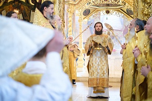 Епископ Фома совершил иерейскую хиротонию нашего иеродиакона Мирона во пресвитера!