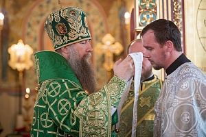 Престольный праздник в Николо-Пешношском монастыре Сергиево-Посадской епархии