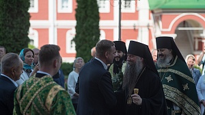 День памяти преподобного Мефодия Пешношского в Николо-Пешношском монастыре