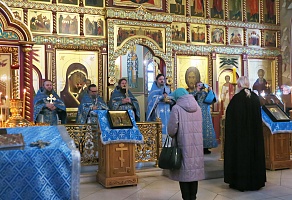 Богослужение в честь Казанской иконы Божией Матери