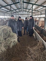 26 февраля в Николо-Пешношский монастырь приезжали матушки из Александро-Невского женского монастыря д. Маклаково, чтобы перенять наш фермерский опыт.