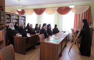 В Николо-Пешношском монастыре прошло мероприятие в рамках Рождественских образовательных чтений