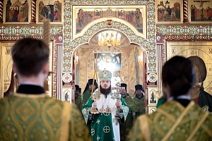 Празднование памяти  преподобного Мефодия Пешношского и 660-летия основания  Николо-Пешношского мужского монастыря 