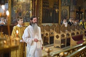 Епископ Фома совершил иерейскую хиротонию нашего иеродиакона Мирона во пресвитера!