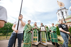 17 июня в монастыре встретили день Мефодия Пешношского