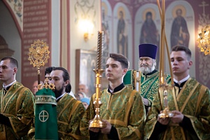 Празднование памяти  преподобного Мефодия Пешношского и 660-летия основания  Николо-Пешношского мужского монастыря 