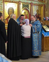 Богослужение в день праздника Введения во храм Пресвятой Богородицы.