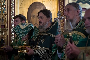 Престольный праздник в Николо-Пешношском монастыре Сергиево-Посадской епархии